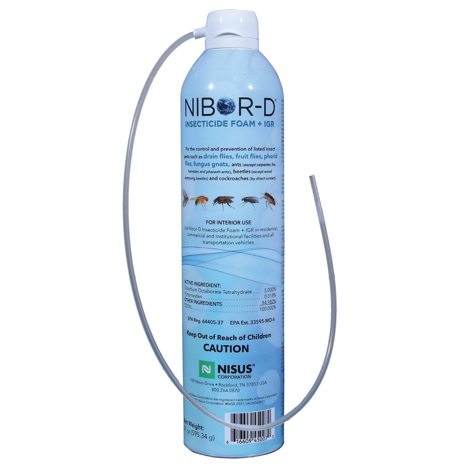 Nibor-D Insecticide Foam + IGR 21oz (30065) - Walmart.com