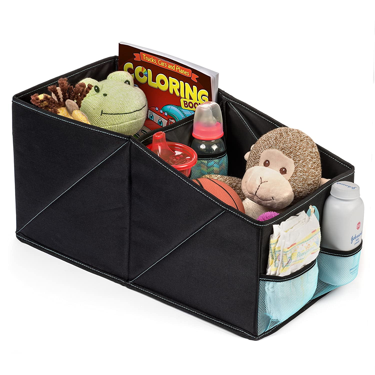 Car Organizer for Front or Back Seat Large Capacity Car Console Organizer Allows for More