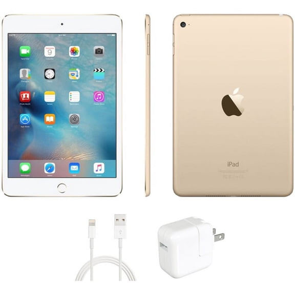 Restored Apple iPad mini 4 - 4th generation - tablet - 16 GB - 7.9" TFT (1024 x 768) - white, gold (Refurbished)