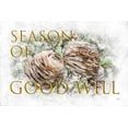 thumbnail image 2 of Murdock, Ramona 18x13 Black Ornate Wood Framed with Double Matting Museum Art Print Titled - Season of Goodwill, 2 of 4