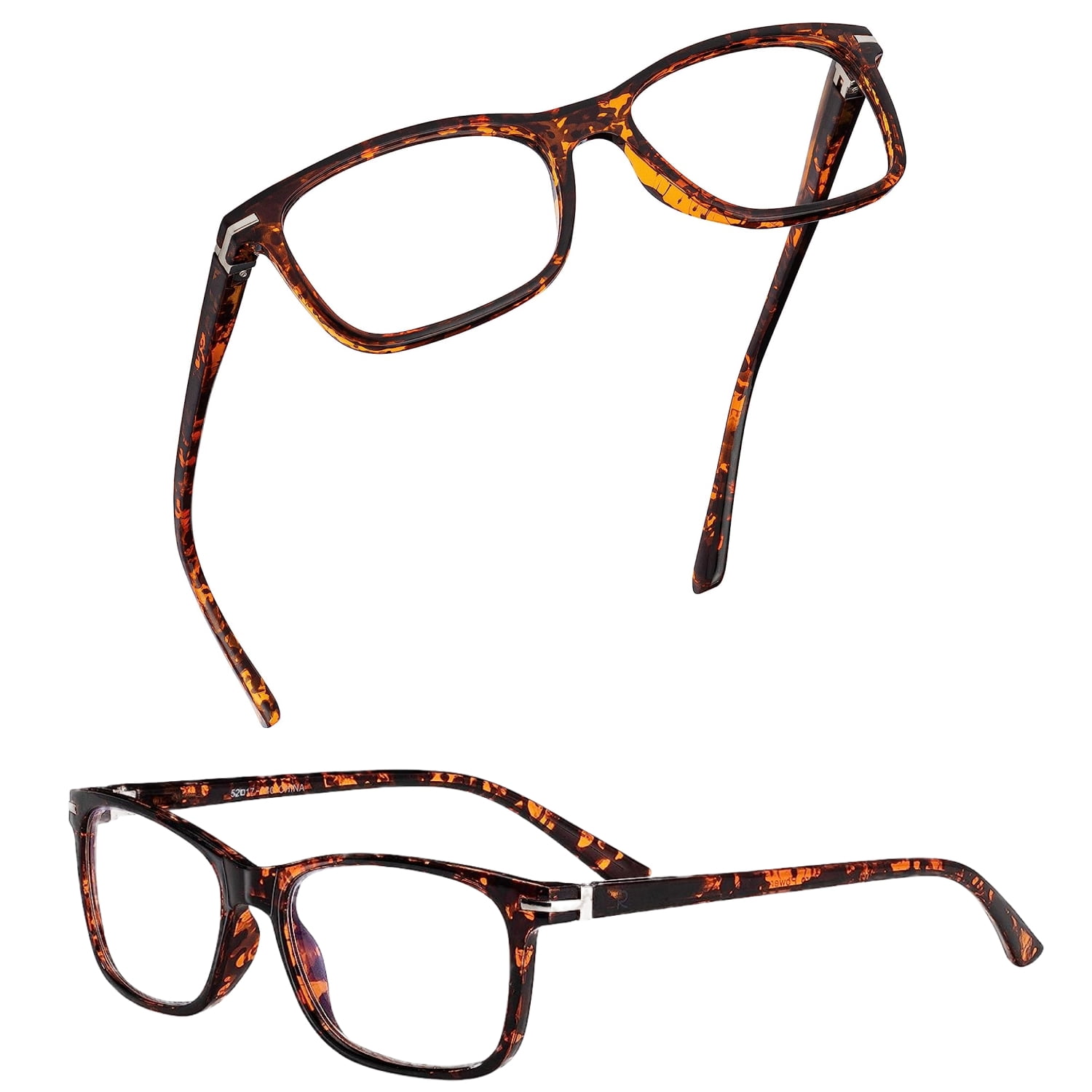 Readerest Blue Light Blocking Reading Glasses Tortoise 125 Magnification Anti Eyestrain