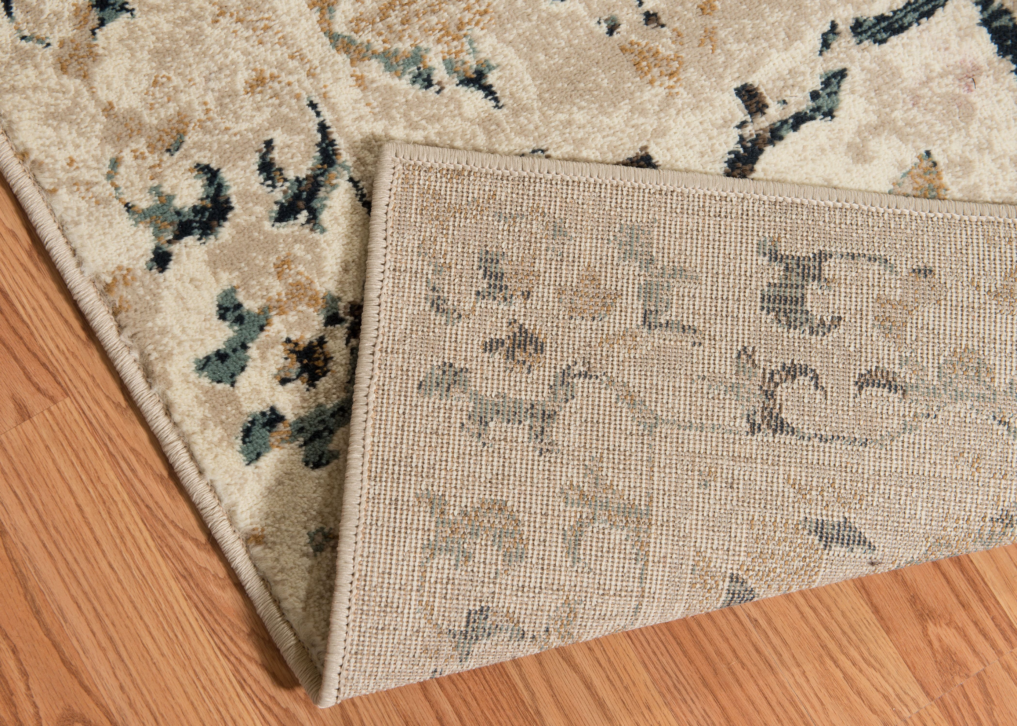United Weavers Amarna Villa Bella Distressed Linen Woven Olefin Area Rug or Runner