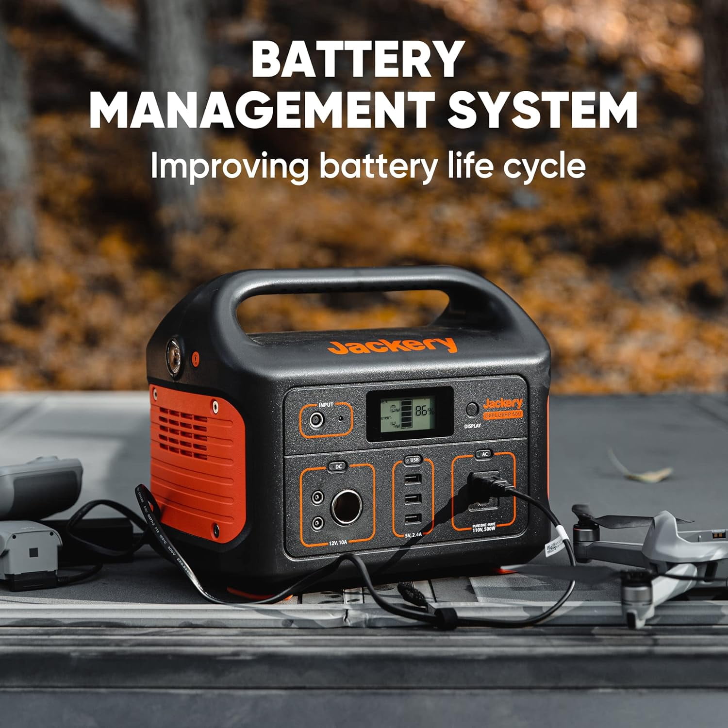 Jackery Portable Power Station Explorer 500, 510Wh