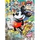 thumbnail image 1 of Kit de pintura de diamantes de polvo de Disney, grafiti colorido, Mickey, Hada, dibujos animados, imagen de moda, punto de cruz, hecho a mano, arte de diamantes de imitación DIY, 1 of 4
