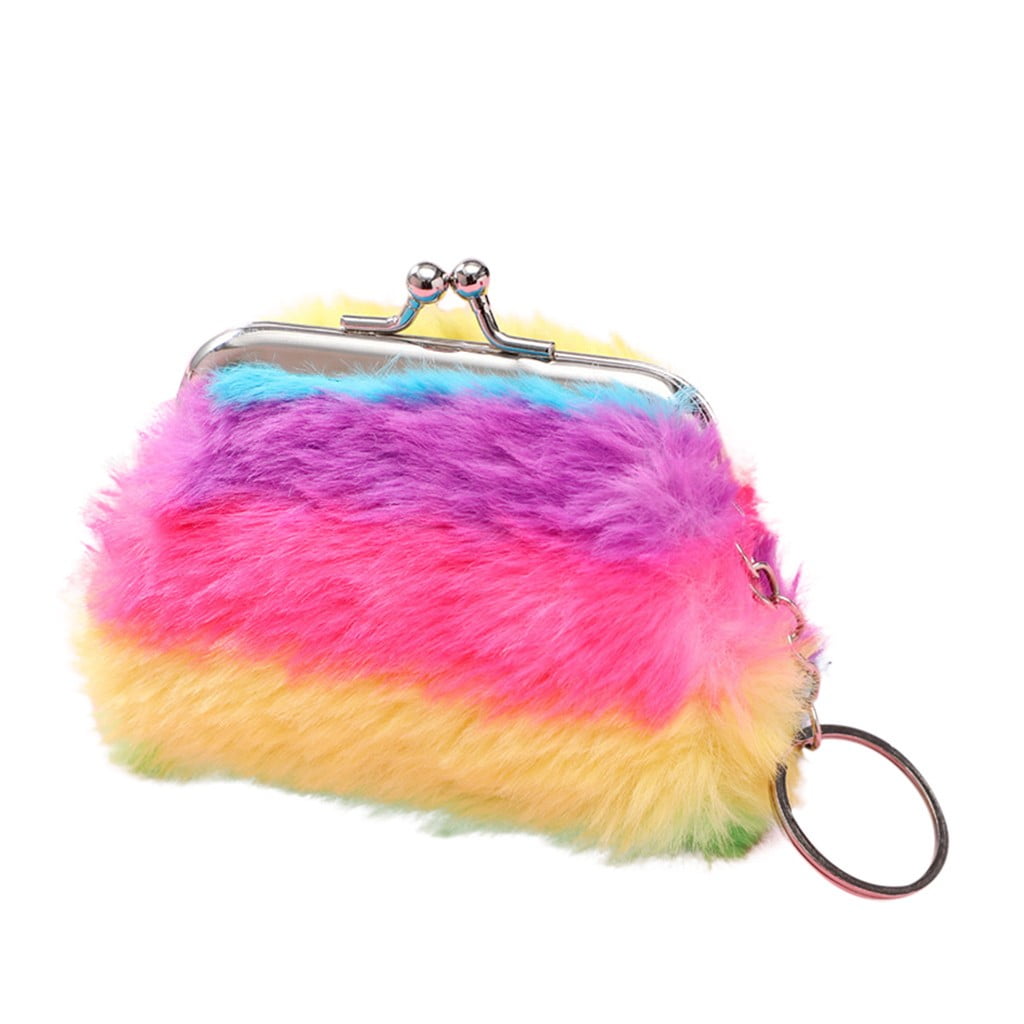 Cute Plush Fish Shaped Coin Purse Mini Zipper Wallet With Keychain Bag  Accessories Pendant - Bags & Luggage - Temu Germany