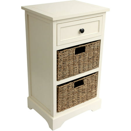 Sophia 2-Basket Storage Chest with Drawer, Multiple Finishes