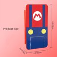 thumbnail image 3 of Game Card Case Compatible with Nintendo Switch & Switch Lite/OLED, Kawaii 24 Game Holder Cartridge Case for Game Cards and 24 SD Cards, Cute Compact Game Storage Case Box, Mario Party, 3 of 6