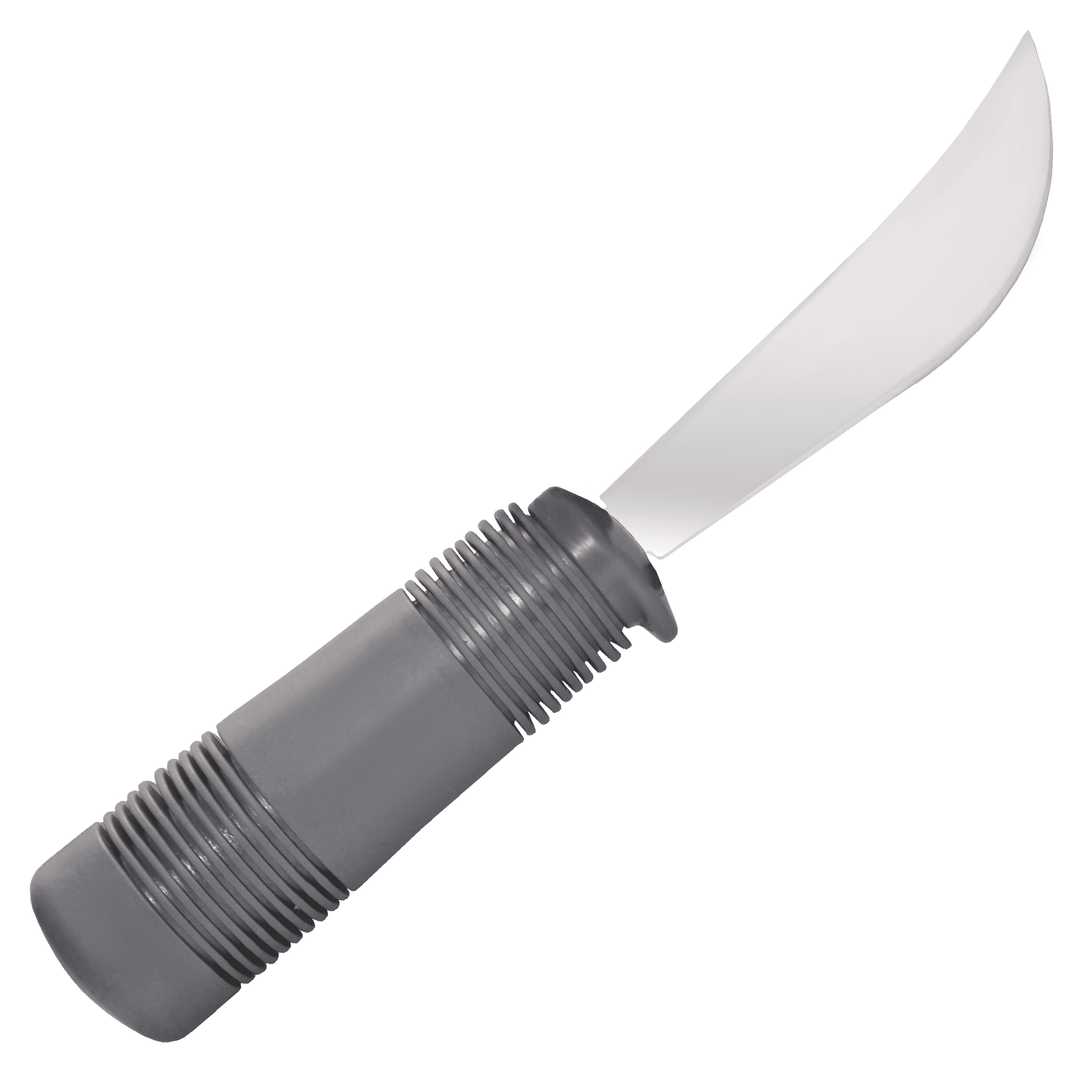 Rocker Knife with Wide Rubber Handle