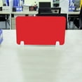 thumbnail image 5 of STRANDCHIC 1Pack Partition Desk Panel Acrylic Red for Office Use Noise Reduction, 5 of 5