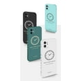 thumbnail image 3 of Pour Apple iphone Étui en Silicone Liquide Souple Protection Arrière, Blanc Cassé, iphone 12, 3 of 4