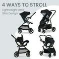 thumbnail image 2 of Britax Willow Brook Baby Travel System, Infant Car Seat and Stroller Combo, Onyx Glacier, 25 lb., 2 of 7