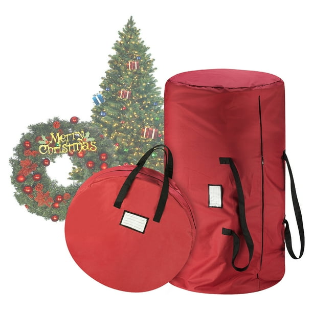 Tiny Tim Totes Premium Red Canvas Christmas Tree Storage Bag & 30" Inch