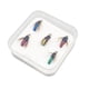 thumbnail image 3 of 5x mosca de pesca Sharpla mosca seca cebos de pesca con mosca húmedos secos acero alto en carbono, 3 of 8