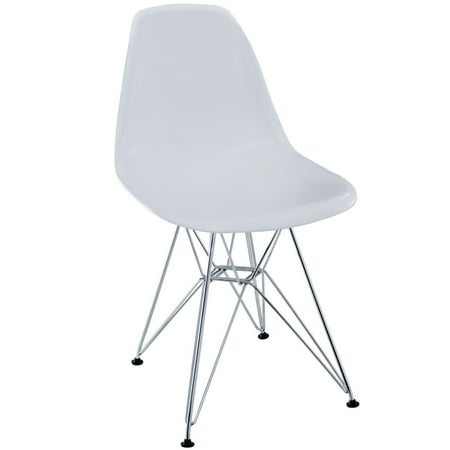 Photo 1 of 2 pack Modern Contemporary Kitchen Dining Side Chair White