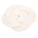 thumbnail image 3 of Posavasos de Salvamanteles Tejido Posavasos de Yute Coaster de Estilo Bohemio Posavasos de Agua con Aislamiento Térmico Ovalado Redondo para Cocina Ollas Calientes ANGGREK Otros, 3 of 8
