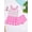 Pink, variant on TiaoBug Two Pieces Bathing Suit for Child Girls Flounces Ruffled Sleevelss Swim Dress with Shorts Pool Beach Swimwear Blue 9-10