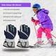 thumbnail image 4 of Guardurnaity 1 par de guantes de esquí para niños, impermeables, para niños y niñas, a prueba de viento, transpirables, térmicos, gruesos, guantes y mitones, 4 of 6