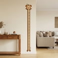thumbnail image 2 of REGALWOVEN Cartoon Animals Height Chart Sticker, Peel and Stick Growth Chart with Age and Average Height Markings for Teens Baby Bedroom Brown 66.1 x 8.3 Inch, 2 of 7
