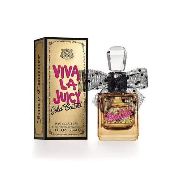 Juicy Couture Viva La Juicy Gold Couture Eau De Parfum Spray, Perfume for Women, 3.4 oz