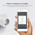 thumbnail image 3 of 4 PCS Smart WiFi Socket, WiFi Smart Plug Compatible with Homekit, Siri, Alexa, Google Home, Waterproof IP44 Control, 3 of 4