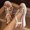 Beige Wedge Shoes for Women, variant on Women's Beaded Floral Wedge Thong Sandals, Braided Platform Slingback Summer Bohemian Casual Shoes Beige 36
