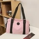 thumbnail image 4 of Bolsa de lona deportiva, bolsa de gimnasio, bolsa de hombro, bolsa de fin de semana, bolsa de viaje, bolsa de separación de humedad y humedad, bolsa de fitness, bolsa de mano, bolsa de un solo, 4 of 8