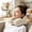 Beige-BG, variant on MMJ Inflatable Neck Pillow Press U Shaped Portable Travel Airplane Car Head Rest Support Cushion 31.50x7.87x3.94in