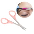 thumbnail image 3 of Eyebrow Scissors, Anti-Rust Eyebrow Scissor, For Home Beauty Shop Girls Make Up CA865, 3 of 8