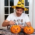 thumbnail image 2 of J.CARP 50 Pcs Ghost Iron On Patches, Halloween Embroidered Appliques - Cute Pumpkin & Boo Ghost for Clothes, Hats, Backpacks, Jackets, 2 of 6