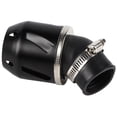 thumbnail image 3 of 35mm Bullet Shape Air Filter Cleaner Intake for Motorcycle Scooter ATV Dirt Bike Black, 3 of 5