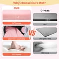 thumbnail image 2 of babyeap Baby Play Mat,50"x50" Playpen Mat,1.3" Extra Thick Crawling Mat for Floor Cushion,Removable Washable Cover Playmat for Babies Toddlers Infant,Pink, 2 of 7