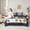Brown Black Blue White, variant on Castle Fairy Teens Sport Baseball Football Basketball 7Pcs Bedding Comforter Set,Ball Gamer Queen Bedding Sets Super Cozy,Geometric Plaid Queen Sheet Sets,Breathable Home Decor