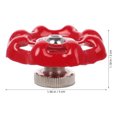 thumbnail image 2 of unbranded Adorno De Perilla Para Control De Aire Acondicionado Y Radio En Rojo, 2 of 6