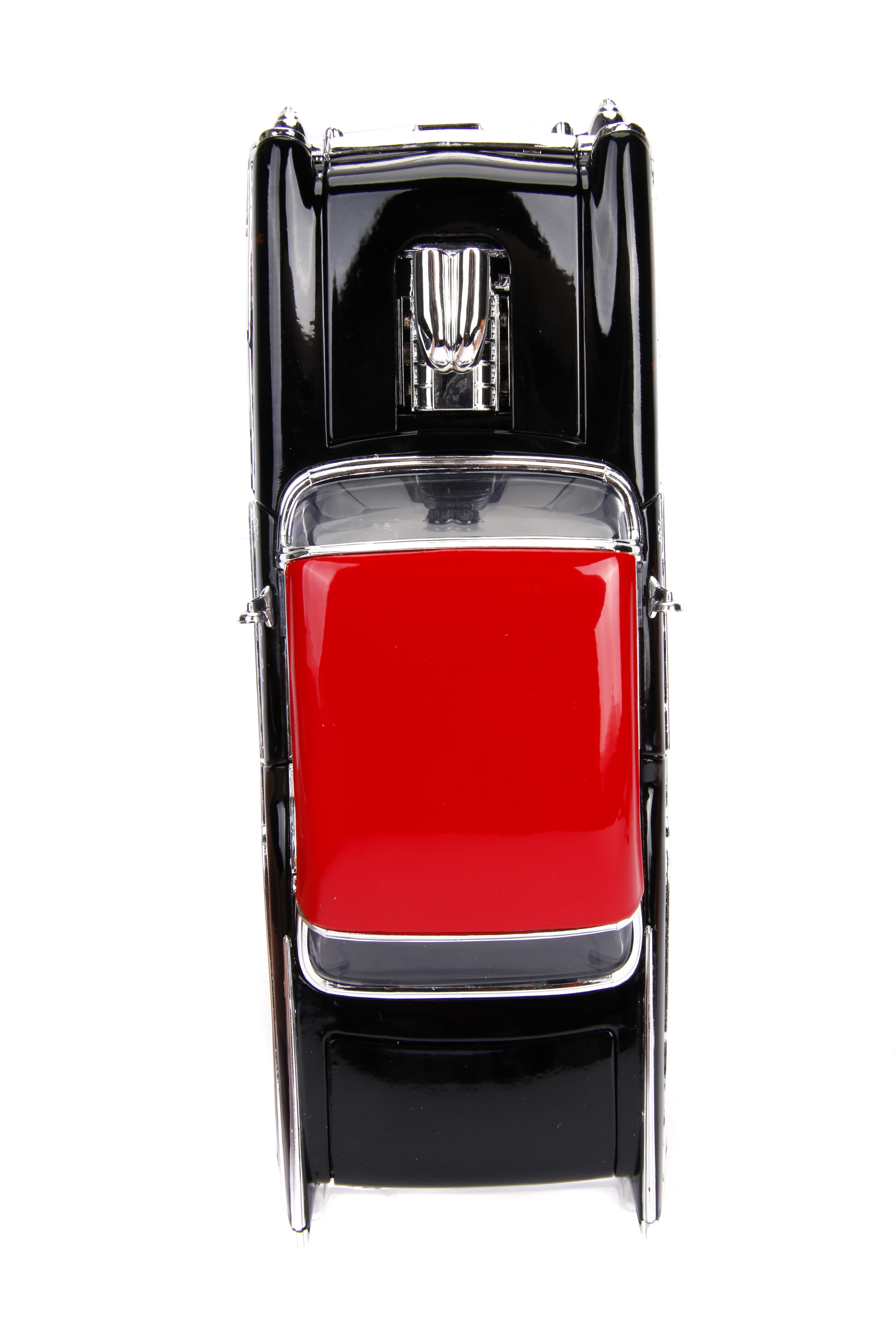 JADA 10TH ANNIVERSARY 1957 CHEVY BEL AIR 1:24 BLACK/ORANGE