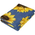 thumbnail image 3 of GZHJMY Sunflower Soft Hand Towels, 2 Pcs Absorbent Bath Towel Decorative Fingertip Towels for Bathroom Gym Spa Hotel Beach Swimming Pool,14.4"x 28.3", 3 of 7