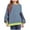 A01-Green, variant on Xyant Sweatshirts for Teen Girls Trendy Preppy Back to School Striped Baggy Cute Casual Y2K Pullover Crewneck Oversized Long Sleeve Top (Green,8-9 Years)