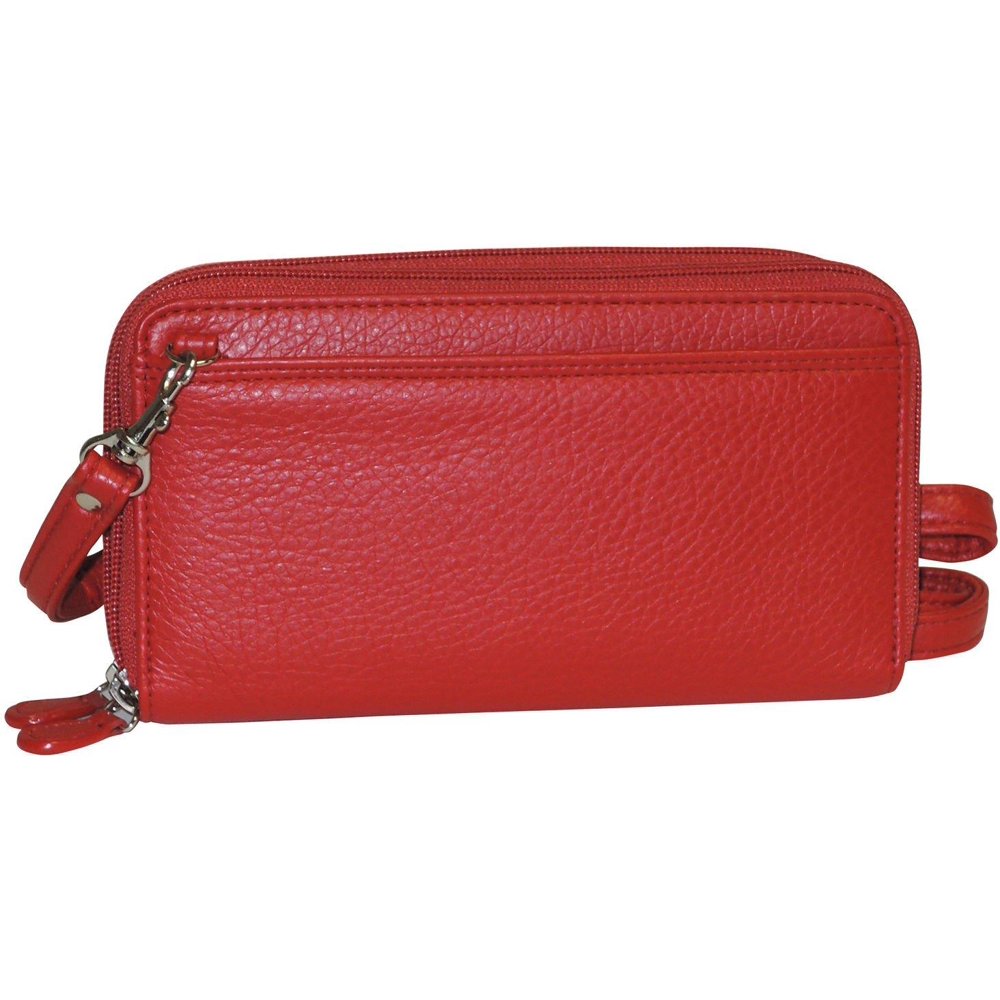 Buxton Ultimate RFID Organizer Crossbody Handbag