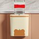 thumbnail image 5 of Kitchen Garbage Bin Wall Mounted Household Bathroom Toilet With Lid Living Room Cabinet Hanging Kitchen Waste Storage Bin, 5 of 6