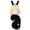 Black, variant on Anime Furry Squirrel Tail Ear Heaband,Fursuit Squirrel Costume for Halloween Carnival,Therian Squirrel Tail Cosplay Props-White