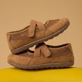 thumbnail image 3 of Women's Breathable Mesh Mary Jane Flats, Comfortable Hook and Loop Casual Walking Shoes,40, 3 of 5