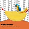 thumbnail image 5 of 3 Sets Hamster Hammock Nests Banana Shape Hanging Winter Warm House Small Animal SuppliesYellow, 5 of 5