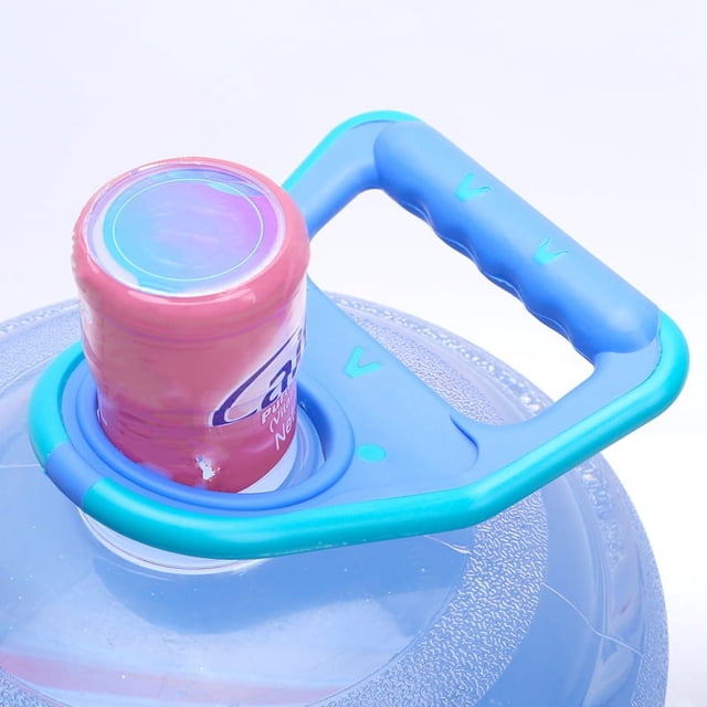 Encargarse de de Cubo de Cubo de Agua Elevador Portador de Botella de Agua Potable de 5 Galones con Soporte Antideslizante de Goma-