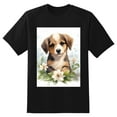 thumbnail image 2 of Plus Size Shirt for Women Black Tops for Women Oversized Short Sleeves Shirt for Women Puppy T Shirt Crewneck Shirt for Women L, 2 of 5