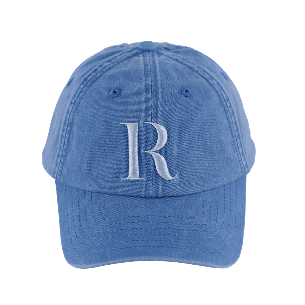 Gorra para Mujer Original con Iniciales LuckyLy, Ajustable y Moderna, Letras A-Z azul Unitalla - Ajustable