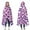 Pink and Purple-1, variant on Wearable Blanket,Pink and Pink Of Leopard Print Hooded Wearable Flannel Blanket for Adults & Teens,Winter Poncho Shawl Wrap Cape Cozy Anti-Pill,50"x60"