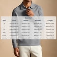 thumbnail image 3 of Kaemgyyd Mens Long Sleeve Shirts V Neck Casual Golf Shirt Fall Fashion Collared Pullover Soft Comfy Clothes（Gray,Large）, 3 of 7