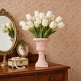 thumbnail image 4 of Ceramic Vase for Flower Arrangement | Home Decor Vase | Plain Tabletop Vase for Indoor Decoration | Sturdy Ceramic Container for Living Room, Bedroom, or Office Display, 4 of 6