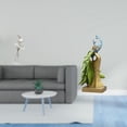 thumbnail image 2 of Elegante Estatua De Bailarina Y Pavo Real, Escultura De Arte Moderno, Adorno Creativo De Escritorio Para Dormitorio, Oficina, Entrada, Mesa, Centro De Mesa, Regalo, 2 of 8