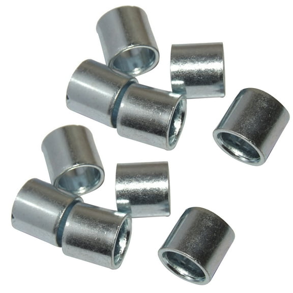 10 Pcs Scooter Spacer Wheel Sport Skateboard Bushed Bearing Spacer Metal Bushing Scooter Accessory