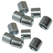 10Pcs Scooter Wheel Sport Skateboard Bushed Bearing Spacer Metal Bushing Spare Part Accessory